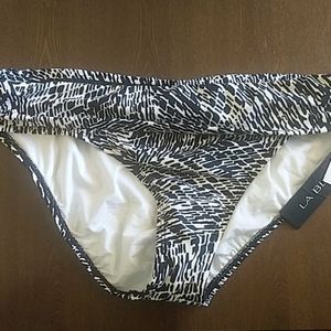 La blanca bikini bottom size 14